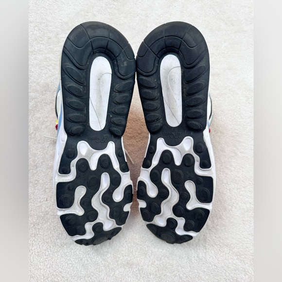 Nike Womens Air Max 270 React Blue Red Athletic Shoes Sneaker AT6174-002 Size 9 - Picture 6 of 8